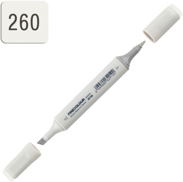 Маркер спиртовой FINECOLOUR Sketch EF100-260 желтовато-серый №2 