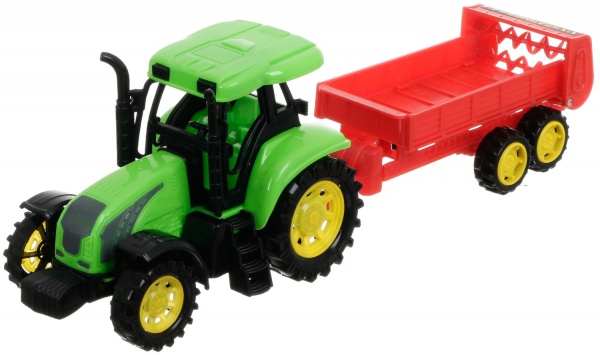Ігровий набір Shantou х3 шт. фермерські трактори з причепами JY238848