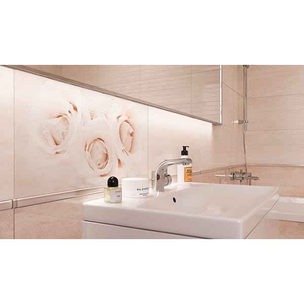 Плитка Cersanit Камелія інсерто квітка декор 29,7x60 