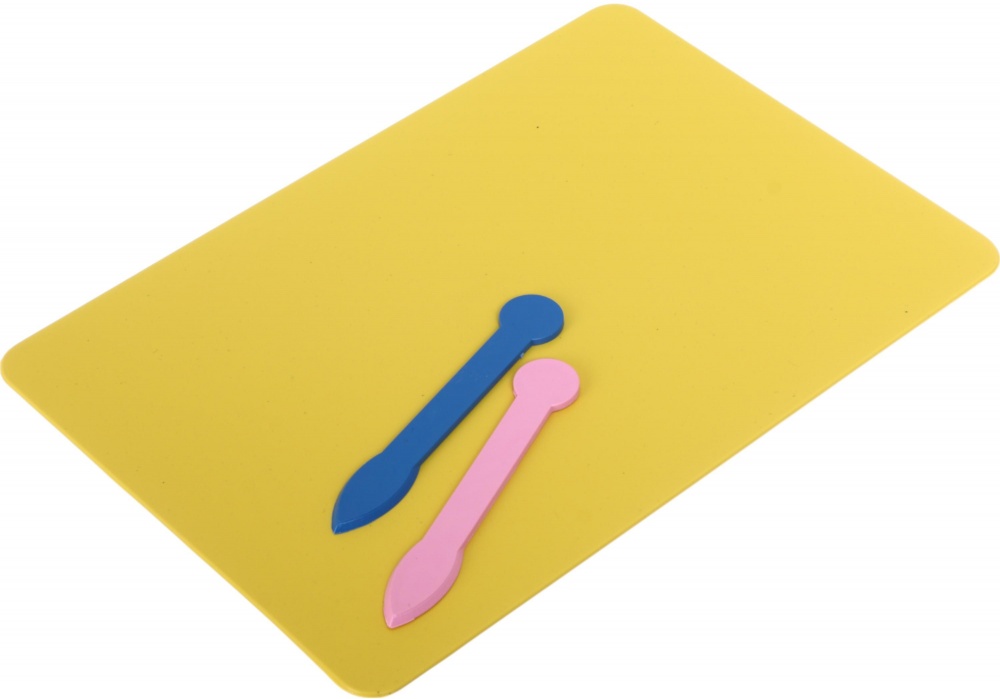 Набор для лепки 220х150 мм + 2 стека цвет в ассортименте Nota Bene