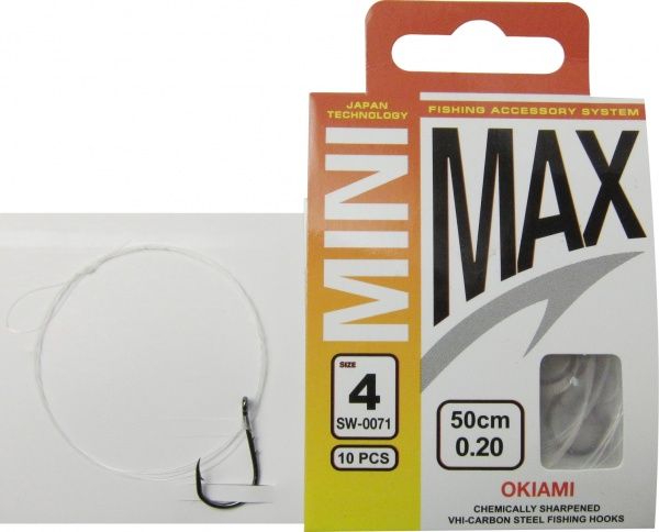 Крючок MiniMax Okiami №4 10 шт. SW0071-4/0.20