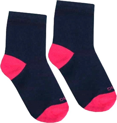 Комплект носков для девочек Duna 1068 р.22–24 синий 