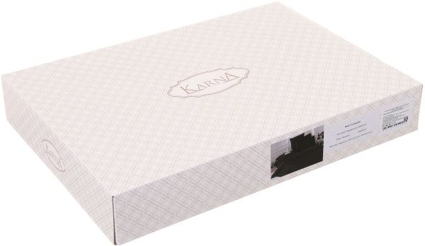 Комплект постільної білизни Loft 2 чорний Karna 