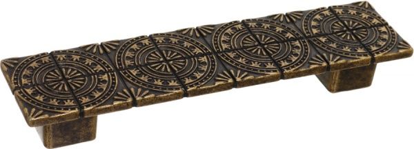 Меблева ручка 128 мм стара бронза DC DR 23/128 AEB