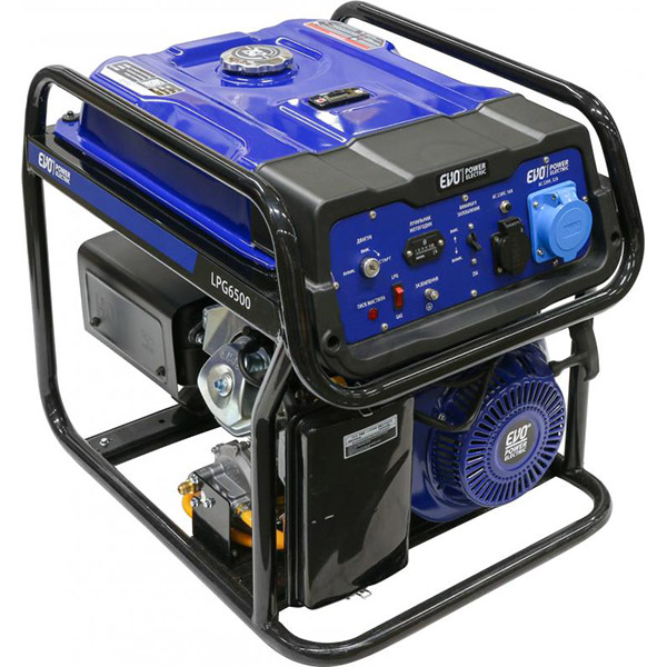 Бензогенератор EVO LPG6500 — фото 1