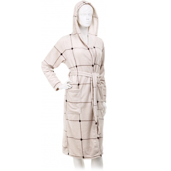 Халат с микрофибры La Nuit Cell р. S кремовый