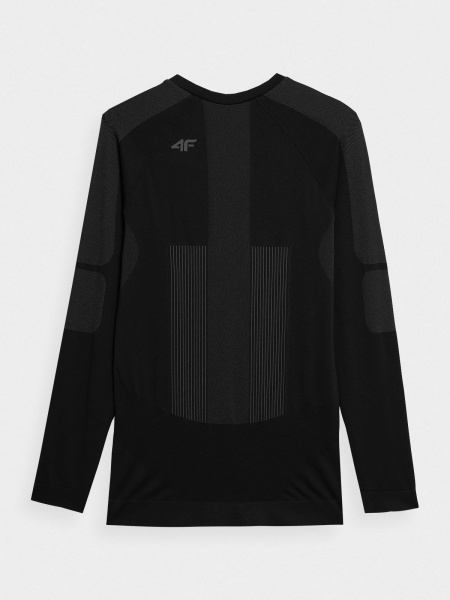 Футболка з довгим рукавом 4F SEAMLESS UNDERWEAR M103 4FAW23USEAM103-20S р.S-M чорний