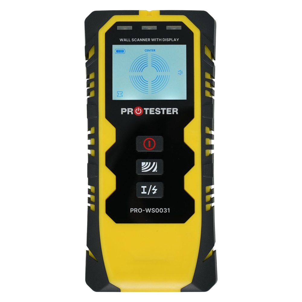 Детектор PROTESTER прихованої проводки, дерева, металу PRO-WS0031