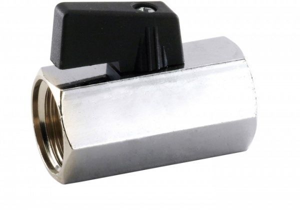 Кран кульовий Idrosanitaria Bonomi міні 1/2 ВВ