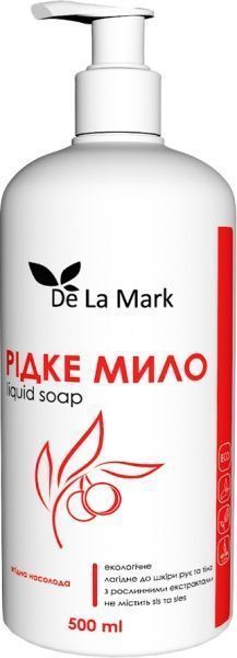 Мило рідке DeLaMark Ягідна насолода 500 мл