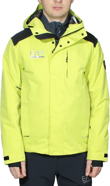 Куртка EA7 WOVEN BOMBER JACKET 6GPG08-PNQ7Z-1874 р.M салатовий