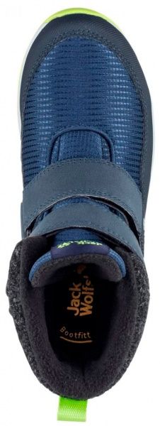 Черевики Jack Wolfskin POLAR BEAR TEXAPORE MID VC K 4036162-1176 р. EUR 27 синьо-зелений