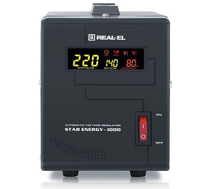 Стабілізатор напруги Real-el STAB Energy-1000