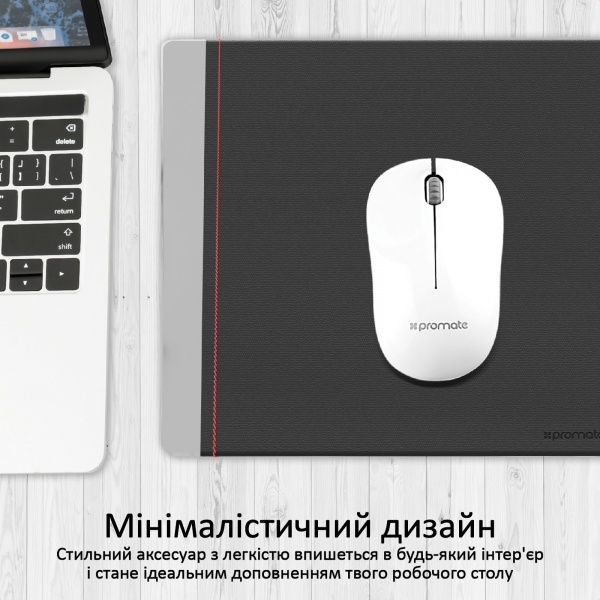 Коврик для мышки Promate MetaPad-Pro Silver (metapad-pro.silver) 