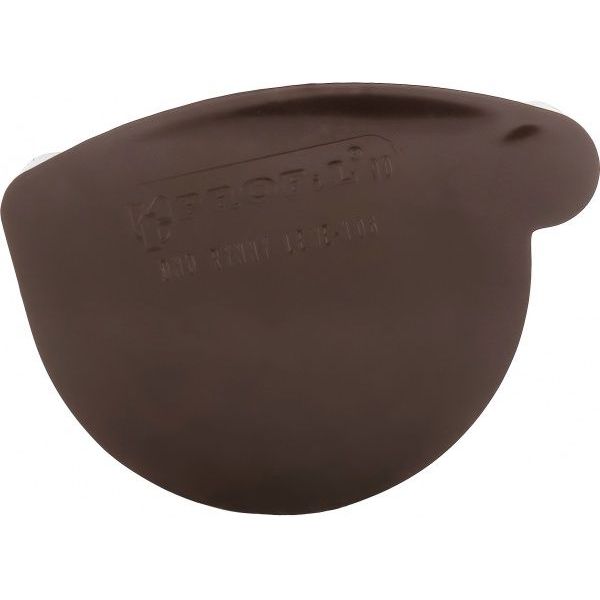 Заглушка ринви ліва PROFiL 90 мм коричневий 
