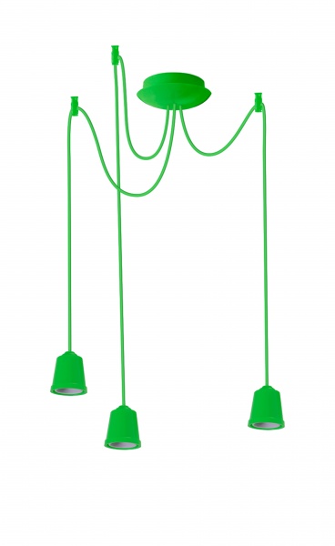 Підвіс ERKA 323 3x60 Вт E27 салатово-зелений 323003 