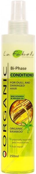 Экспресс-кондиционер для волос La Fabelo Organic двухфазный спрей для восстановления волос 250 мл