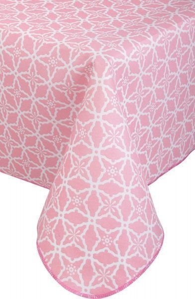 Скатерть Ginestra клен 120x160 см розовый Gemitex 