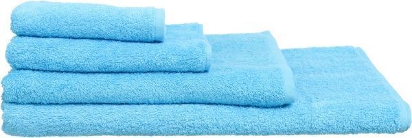 Рушник махровий 40x70 см блакитний Рашід 