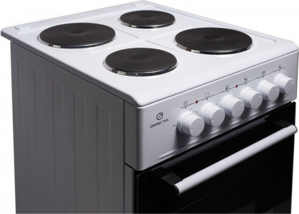 Плита электрическая Greta SZ 5001 NN 13 (W) (1470-Е-СК-04 белая)