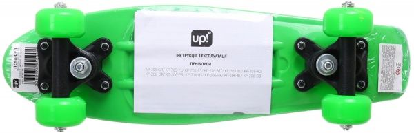 Пенниборд UP! (Underprice) KP-705-GR зеленый