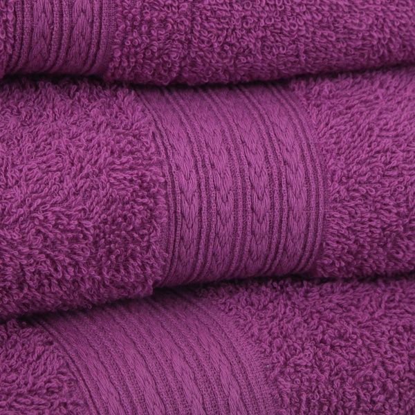 Полотенце Косичка 360гр/м 100x150 см фуксия Simi 