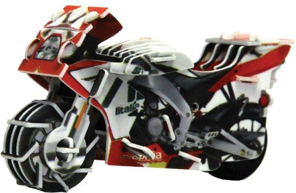 3D-пазл Hope Winning Спортивний мотоцикл HWMP-82