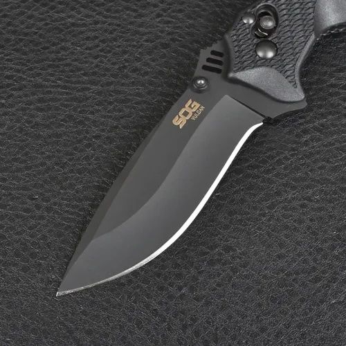 Ніж SOG Vulcan Black TiNi VL-11