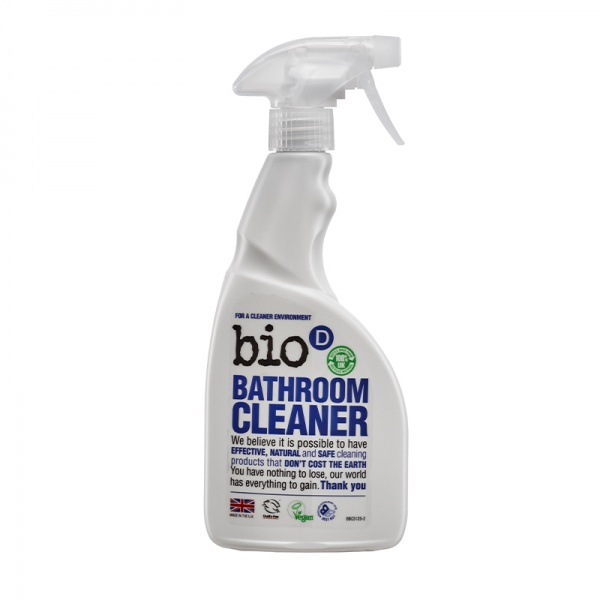 Засіб мийний екологічний Bio-D для ванної кімнати Bathroom Cleaner (спрей) 0,5 л