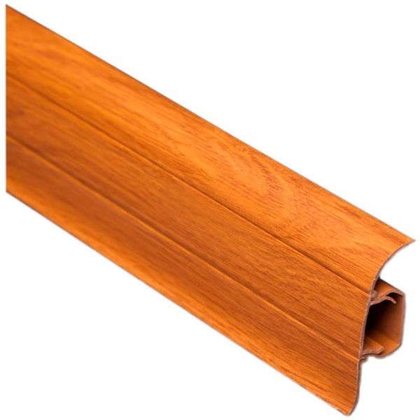 Плінтус ПВХ TIS дуб морган 18х56х2500 мм 