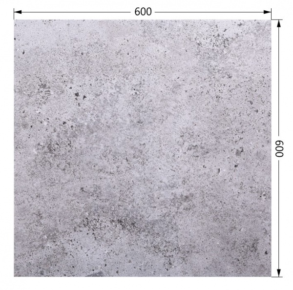 Плитка Ceramika Paradyz Art Grys Struktura Mat. 60x60 