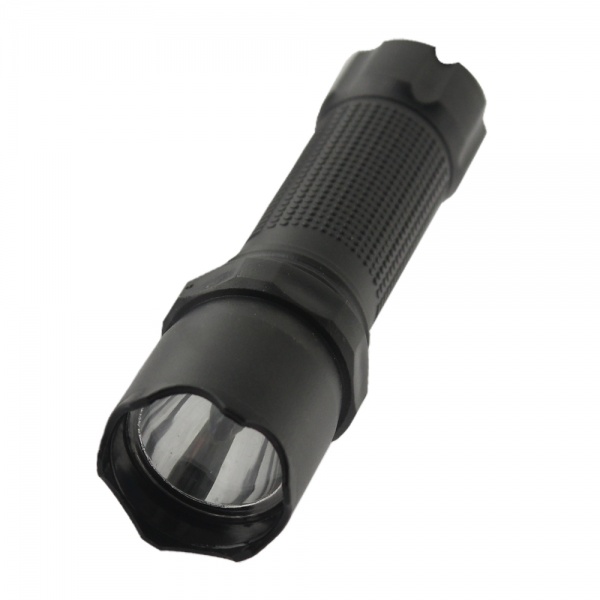 Фонарик аккумуляторный Quantum QM-FL1040 Minik black 3W LED с USB черный