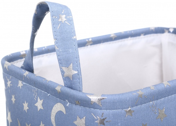 Кошик Star and Moon S 30х20х18 см EG92928 блакитний 