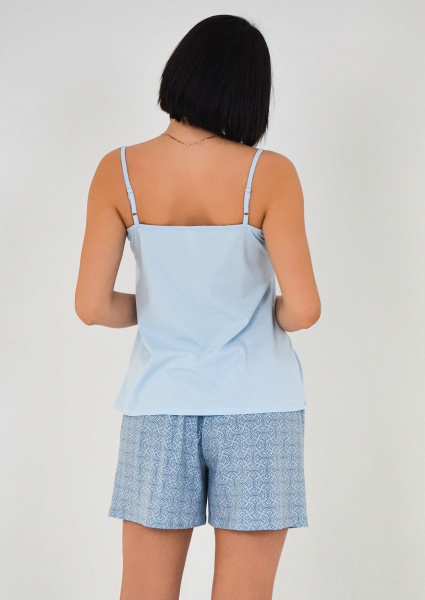 Пижама женская Verona Verona 1432/16079 р. 46 голубой