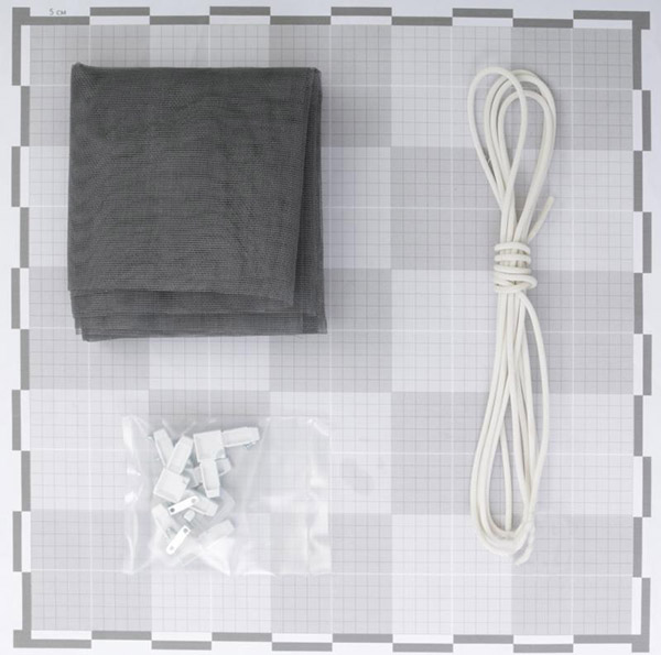 Сітка москітна на вікна / на балкон збірна Juergen макс. р-р до 800х1590 мм