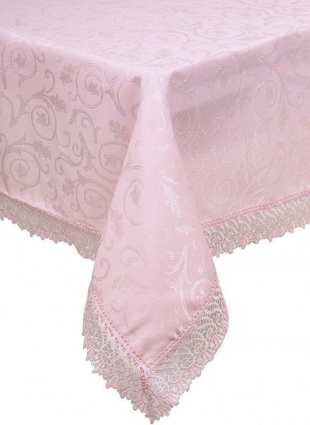 Скатерть KDK 160x300 см пудровый Karna 