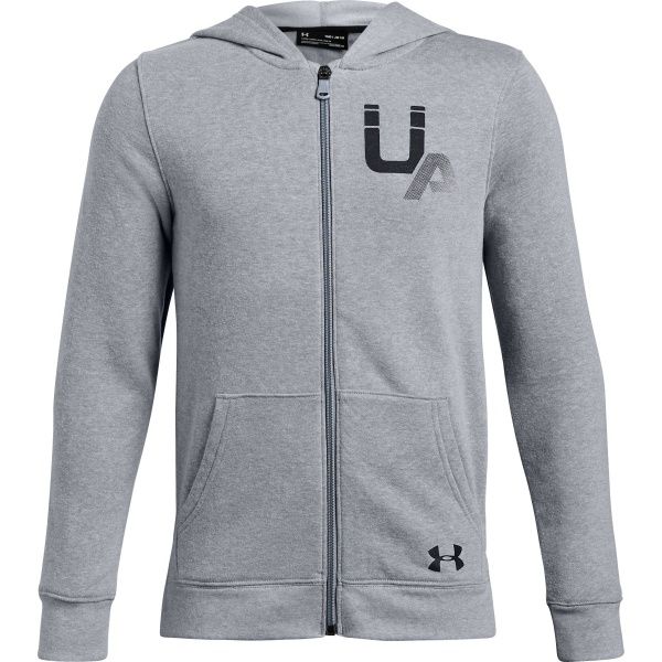 Джемпер Under Armour Rival Logo Full Zip 1322200-035 р. XL серый