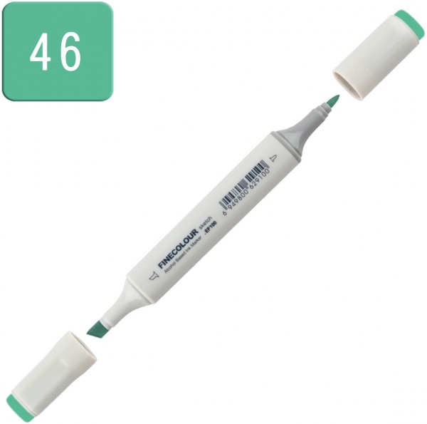 Маркер спиртовий FINECOLOUR Sketch EF100-46 зелений папуга 