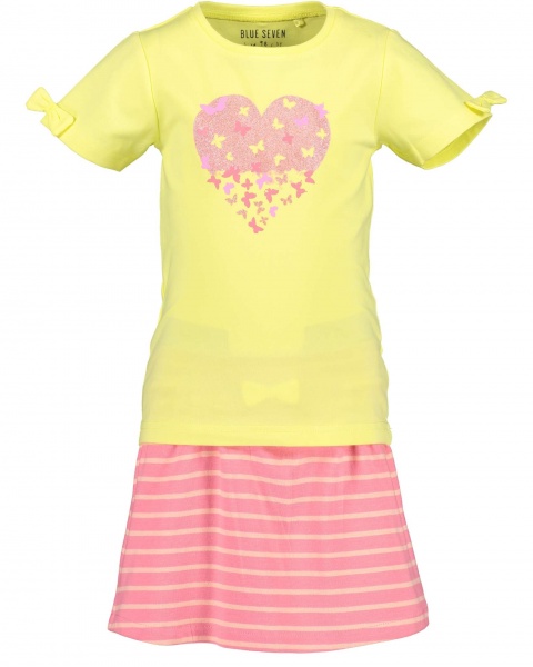 Комплект для дівчаток Blue Seven з 2 предметів р.122 лимонний 726011 X_112_р.122 