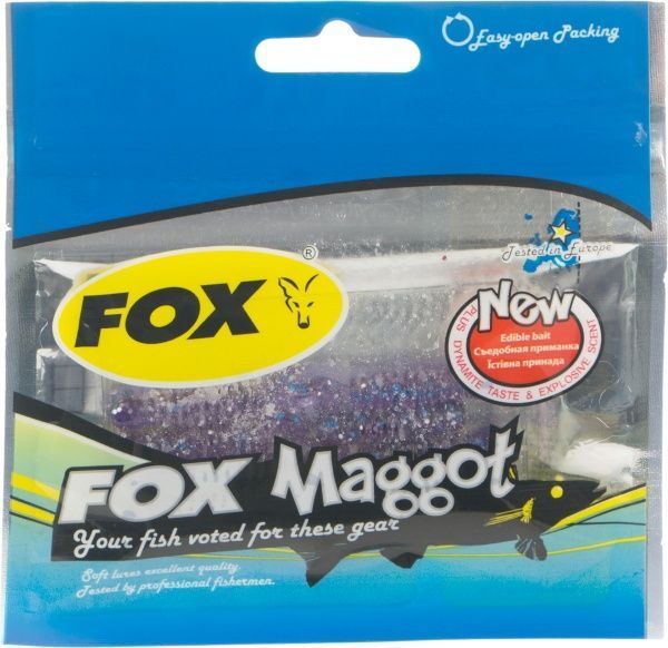 Виброхвост FOX Maggot 40 мм 10 шт. #091