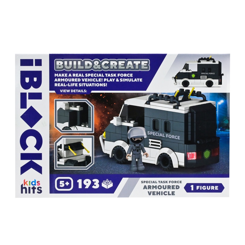 Іграшка-конструктор Shantou Kids hits IBLOCK JUNIOR 193 дет. KH42/003/2