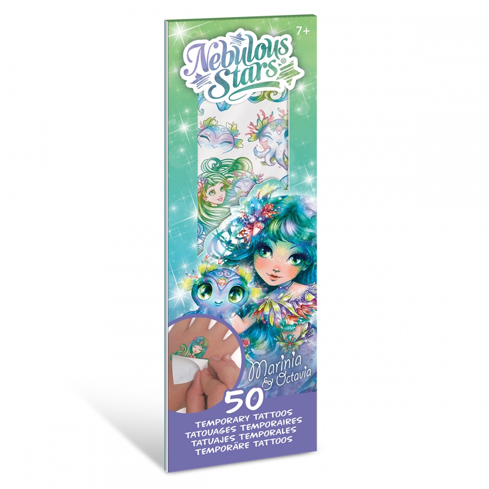 Набір тимчасових татуювань Боді-арт Зіркові малюнки 11458