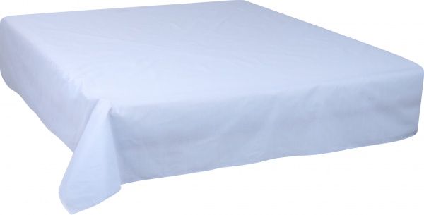 Простынь 220x240 см серо-голубой Zastelli 