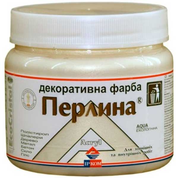 Краска декоративная акриловая Ircom Decor жемчуг 0,1 л