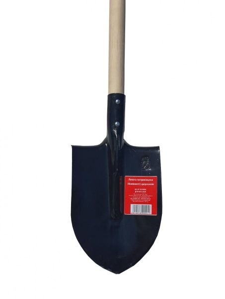Лопата штыковая Лев гостроконечная (Коминмет) с черенком