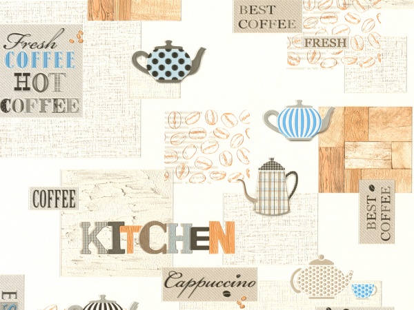 Шпалери вінілові на паперовій основі Слов'янські шпалери Expromt Ланч 5791-01 0,53x10,05 м 