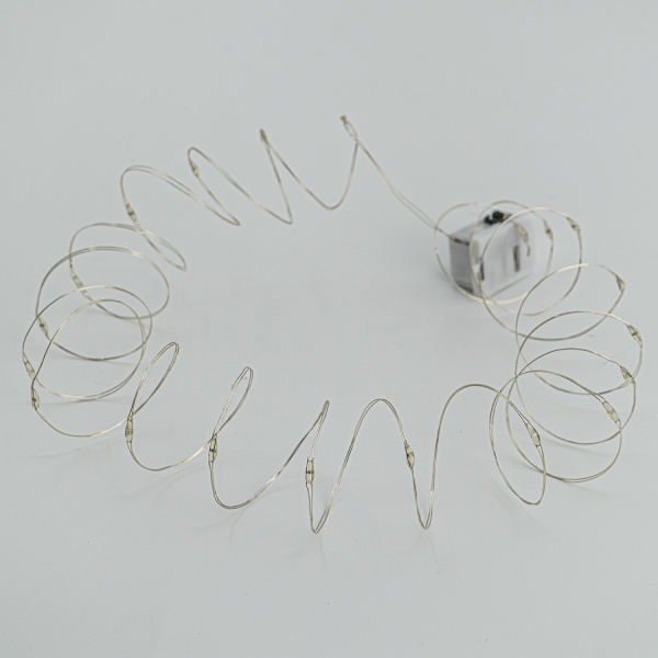 Декоративная гирлянда Altalusse (INL-2102B-20 Cold) встроенный светодиод (LED) 20 ламп 2 м 