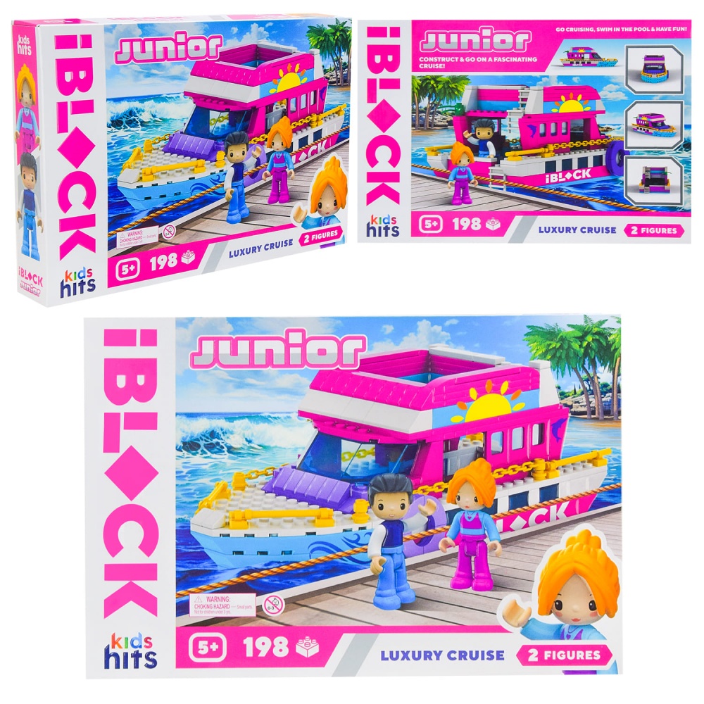 Конструктор Iblock Kids Hits JUNIOR 198 деталей KH08/006/3