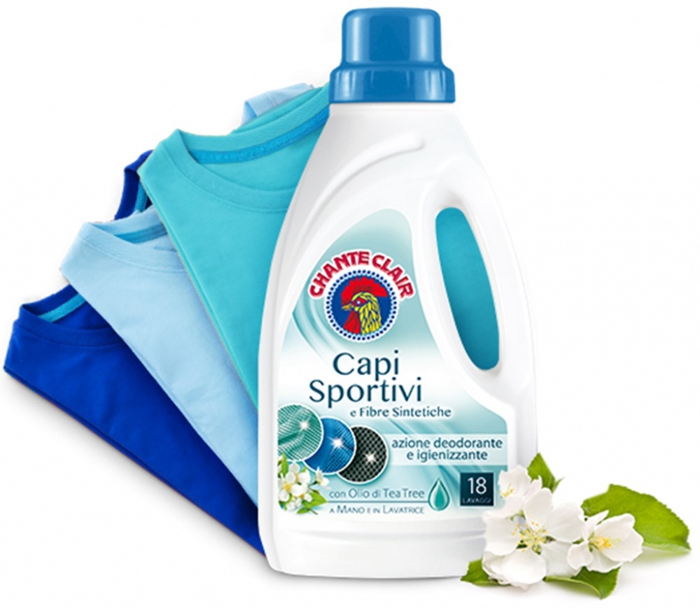 Гель для машинной и ручной стирки Chante Clair для спортивной и синтетической одежды 0,9 л
