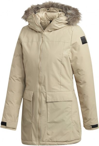 Куртка-парка Adidas W XPLORIC Parka GE7790 р.XL бежевый